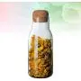 Bocal en Verre TOPBATHY avec Bouchon en Bois Étanchéifié 600ml - Idéal pour Sucre, Épices, Thé, Café, Confitures. Bocal en Verre TOPBATHY avec Bouchon en Bois Étanchéifié 600ml - Idéal pour Sucre, Épices, Thé, Café, Confitures.