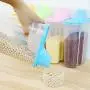 Ensemble de contenants de rangement alimentaire en plastique transparent avec couvercles verseurs, bouteilles et bocaux pour grains et liquides, 1.9L/2.5L, H1211. Ensemble de contenants de rangement alimentaire en plastique transparent avec couvercles verseurs, bouteilles et bocaux pour grains et liquides, 1.9L/2.5L, H1211.
