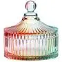 Food Storage Containers Creative Glass Candy Jar Home European Style Covered Storage Box Leak Proof Airtight (Color : B) Food Storage Containers Creative Glass Candy Jar Home European Style Covered Storage Box Leak Proof Airtight (Color : B)