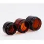 2PCS Amber Round Glass Jars with Inner Liners and black Lids Empty Refillable Containers for Cosmetics Creams Lotions Essential Oils (50g) 2PCS Amber Round Glass Jars with Inner Liners and black Lids Empty Refillable Containers for Cosmetics Creams Lotions Essential Oils (50g)