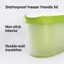 SUMO Homemade Ice Cream Containers: Isolierbehälter. Geschirrspülergeeignet. 1,5 Liter (1er Pack, Grün)