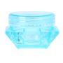 YiZYiF Refillable Cosmetic Containers Diamond-Shape Clear Cosmetic Sample Empty Pots Jars with Lids for Cream Lotion Eye Shadow Powder Multicolor (40Pcs) 5g/5ml