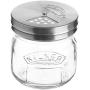 Kilner Storage Jar with Shaker Lid, Store and Serve Parmesan, Dried Herbs, and Sprinkles, 8-1/2-Fluid Ounces
