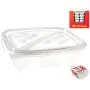 Heidrun 1808 S MCFRESH Set 3 Container, Rectangular, 0.9