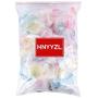 Sample Container, HNYYZL 5 Gram Empty Plastic Cosmetic Pot Jars for Eye Shadow Nails Powder Jewelry Cosmetic Lip Balm Lip Gloss Cream Lotion(10 colors, 100 Pcs)