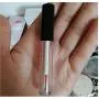 6 Stück 2 ML 0,07OZ Leere Transparente ABS Wiederbefüllbare Eyeliner Flaschen mit Schwarzen Kappen, Eyelash Cream Beutel, Kosmetik Probenbehälter für Reisebehälter