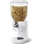 SHINE Single Cereal Dispenser Dry Food Container Oatmeal Nuts Kitchen Machine Orange,Green,Black and White (WHITE) SHINE Single Cereal Dispenser Dry Food Container Oatmeal Nuts Kitchen Machine Orange,Green,Black and White (WHITE)