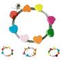 JUSTDOLIFE Hanging Photo Display Creative Magnetic Metal String Hanging Picture Display