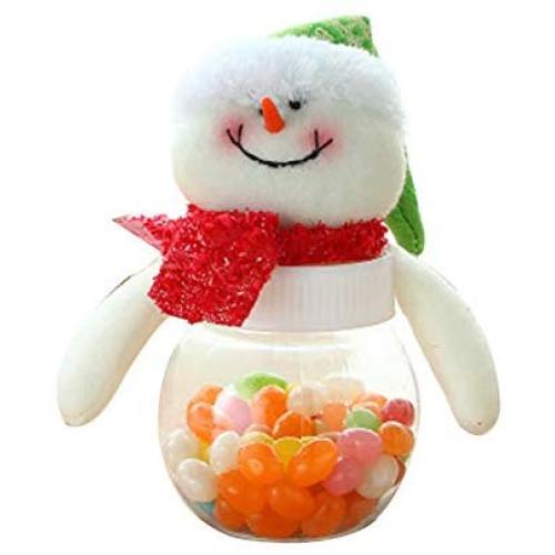 Tenflyer Baby Kids Christmas Candy Jar Storage Bottle Santa Bag Sweet Christmas GIF Box Xmas Home Decor