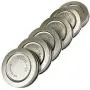 Trellis + Co. 316 Stainless Steel Wide Mouth Mason Jar Lids/Tops | for Pickling, Canning, Storage, Dry Goods - Durable & Rustproof (6 Pack) Trellis + Co. 316 Stainless Steel Wide Mouth Mason Jar Lids/Tops | for Pickling, Canning, Storage, Dry Goods - Durable & Rustproof (6 Pack)