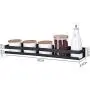 Spice Rack Wall Mount Single Stainless Steel Shelf Organizer Tray Holder With Protection Railing Herb Jar Container For Kitchen Pantry Bathrooms Cupboard Cabinet Storage (Size : 50cm) Spice Rack Wall Mount Single Stainless Steel Shelf Organizer Tray Holder With Protection Railing Herb Jar Container For Kitchen Pantry Bathrooms Cupboard Cabinet Storage (Size : 50cm)