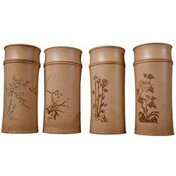 Large Capacity Natural Bamboo Storage Jars For Bulk Products Kitchen Accessories Container Bottle Spices Tea Box Caddy Sealed,Orchid