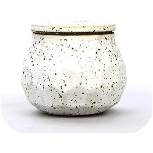 Bouteilles en céramique créatives pour thé et épices, décor de cuisine, petits contenants de rangement, réservoirs, pots à sucre, récipients scellés, Blanc Bouteilles en céramique créatives pour thé et épices, décor de cuisine, petits contenants de rangement, réservoirs, pots à sucre, récipients scellés, Blanc