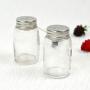 2pcs/lot Glass Multifunction Salt Pepper Shaker Seasonings Spices Jar Toothpicks Case Kitchen Accessories