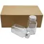 U-Pack 12 pieces of French Square Glass Spice Bottles 6 oz Spice Jars with Silver Metal Lids, Shaker Tops, and Labels by U-Pack U-Pack 12 pieces of French Square Glass Spice Bottles 6 oz Spice Jars with Silver Metal Lids, Shaker Tops, and Labels by U-Pack