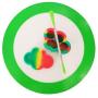 SZBS A Set Silicone Container Round Mat 22ml Cloud Shape Container Wax Oil Container Concentrate Storage Container Wax Silicone Jar With a Metal Rod (1)