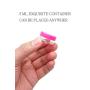Goiio 5 Gram/ 5ML Plastic Pot Jars, Cosmetic Containers, Samples Container(11 colors, 110 Pcs)