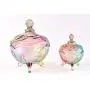 Bouteille à Sucre Art Décorative en Verre Transparent avec Ornement Royal Arc-en-Ciel, Étiquette, pour Mariage, Buffet de Sucre, Récipient à Sucre (7oz/22oz) Bouteille à Sucre Art Décorative en Verre Transparent avec Ornement Royal Arc-en-Ciel, Étiquette, pour Mariage, Buffet de Sucre, Récipient à Sucre (7oz/22oz)
