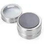 Magnetic Spice Tins Set,Seasonings Can,6/12pcsStainless Steel Round Storage Container Jars Great for For Salt,Pepper,Herbs Or Seasonings(6cps)