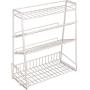 GBX Kitchen Cabinet Shelf Organiser,Shelf Racks Home Iron Rack Multi Layer Spice Jar Storage Rack Household Beverage Storage Rack