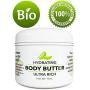 Anti Aging Moisturizer Body Butter - Refined Coconut Oil Scar Cream and Shea Butter Body Lotion for Dry Skin with Essential Oils - Cellulite Cream Body Moisturizer for Dry Skin with Cocoa Butter