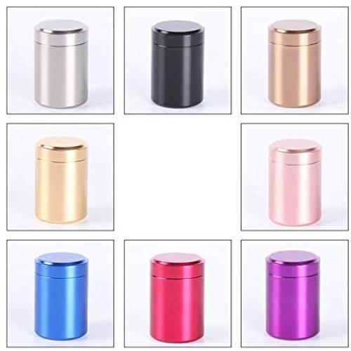 Cereal Container - 1pcs Tea Sealed Jar New Metal Fittings Organization Kitchen Storage Random Color