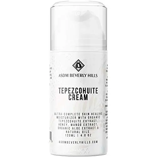 Crème Visage Tepezcohuite 4oz/120ml – Boosteur de Collagène avec Acide Hyaluronique, Anti-Âge, Réduit les Rides, l'Effacement des Acné, l'Eczéma, Anti-Inflammatoire, Apaise et Hydrate la Peau Sensible et Guérisse. Crème Visage Tepezcohuite 4oz/120ml – Boosteur de Collagène avec Acide Hyaluronique, Anti-Âge, Réduit les Rides, l'Effacement des Acné, l'Eczéma, Anti-Inflammatoire, Apaise et Hydrate la Peau Sensible et Guérisse.