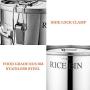 Food Storage Containers Jar 304 Stainless Steel with Lids Airtight Bpa Free Large, Cookie Jar Cereal Coffee Storage Containers Jar for Kitchen Pantry Organization Canister Candy Bulk, 6.9L/14L/20L