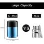 Food Thermos,Flantor Food Jar 33oz Vacuum Insulated Stainless Lunch Thermos with Luch Bag,BPA Free Lunch Box with Handle Lid,Leak Proof Double Wall Vacuum Insulated Soup Container (Blue))