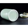 Retro Ceramic Tea Storage Box Tea Jars 9 Colors Candy Jars Storage Container For Food Dried Fruit Kitchen Spices Storage Box,Qingci Lvse