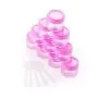 Bouteilles/Récipients Plastiques Rose Vides pour Maquillage Crème Pot Contenant