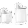 Kitchen multi-grain sealed cans/plastic transparent grain storage box/rice fresh sealed cans Kitchen multi-grain sealed cans/plastic transparent grain storage box/rice fresh sealed cans