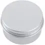 Professionelle Aufbewahrungsvasen aus Aluminium 30ml, kleine runde Metallbehälter mit Schraubverschluss, runde Metallbeschriftungen, Aluminium-Fallrohre, Aluminium-Esstisch, kleine runde Aluminiumbackform
