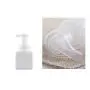 Bouteille vide en plastique blanche 250ml / 8,4 oz, doseur de savon mousseux carré, pour crème, lotion, bain, douche, shampooing, savon liquide, cosmétiques. Bouteille vide en plastique blanche 250ml / 8,4 oz, doseur de savon mousseux carré, pour crème, lotion, bain, douche, shampooing, savon liquide, cosmétiques.