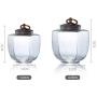 Tea Jar Sealed Storage Tank Kitchen Gadgets Coffee Beans Cans Dust Proof Moisture Proof Storage Glass Jars,B