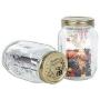 Bormioli Rocco Quatro stagioni metal cap jar 500ml