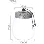 Yl Ly Glass Small Storage Jar Coffee Beans Dried Fruit Multigrain Jar Blue White Green Red 700Ml White 700Ml
