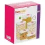 Contenants de stockage alimentaires étanches - Jeu de contenants avec couvercles - Jeu de 5 pièces - Plastique BPA Free - Contenants de stockage à vide pour la cuisine - Contenants de stockage robustes pour aliments secs Contenants de stockage alimentaires étanches - Jeu de contenants avec couvercles - Jeu de 5 pièces - Plastique BPA Free - Contenants de stockage à vide pour la cuisine - Contenants de stockage robustes pour aliments secs
