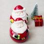 Yagaga Sugar Salt Pepper Storage Jar, Christmas Ceramic Sseasoning Jar Christmas Kitchen Decoration Ceramic Seasoning Box Creative Santa Ceramic Jar (Gift)