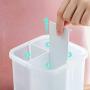 CANAFA Transparent Food Grain Seal Storage Multi Compartments Cans Jar Tank Divider Boxes Kitchen Plastic Rice Container