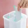 Transparente Lebensmittel-Getreidesäcke Aufbewahrung Mehrfachfächer Dose Jar Tank Aufteilungsboxen Küchen Kunststoff Reisbehälter