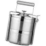 Stackable Layer Stainless Food Storage Container Insulated Thermal - 2 Tier Stackable Layer Stainless Food Storage Container Insulated Thermal - 2 Tier