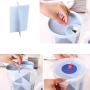 Transparent Plastic Flour Rice Grain Storage Container Kitchen Refrigerator Food Milk Powder Seal Classification Storage Box Food Dispensers