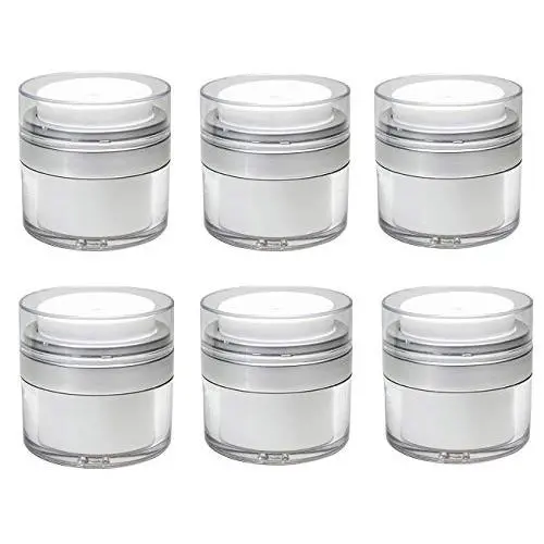 Airless Pump Bottle | Refillable Cosmetic Air Pump Jars | TSA Travel Size (15ml) Airless Pump Bottle | Refillable Cosmetic Air Pump Jars | TSA Travel Size (15ml)