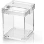 Guzzini (gutti-ni) Storage Jar Medium Click & Fresh White 10x11xh13 cm ? 770ml Medium 16920111 