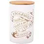 Harry Potter Marauders Map Porcelain 3 Piece Canister Set - Three Sizes with Gold Marauders Map Design