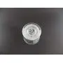 Bouteille de stockage IncisoArt gravée à la main, sablée (sculptée au sable), verre, fabriquée aux États-Unis, personnalisée (Rosée du Matin, 4,5 oz (133 ml))