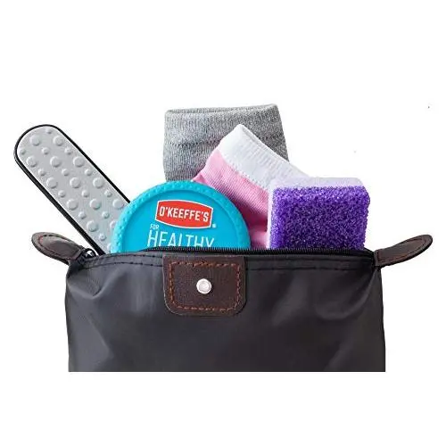 Dry Cracked Heel Treatment Repair System Okeefes Healthy Feet Cream, Complete Callus Treatment With 2 Pair Silicone Gel Heel Socks Purple Pumice Pad and Foot Rasp Dry Cracked Heel Treatment Repair System Okeefes Healthy Feet Cream, Complete Callus Treatment With 2 Pair Silicone Gel Heel Socks Purple Pumice Pad and Foot Rasp