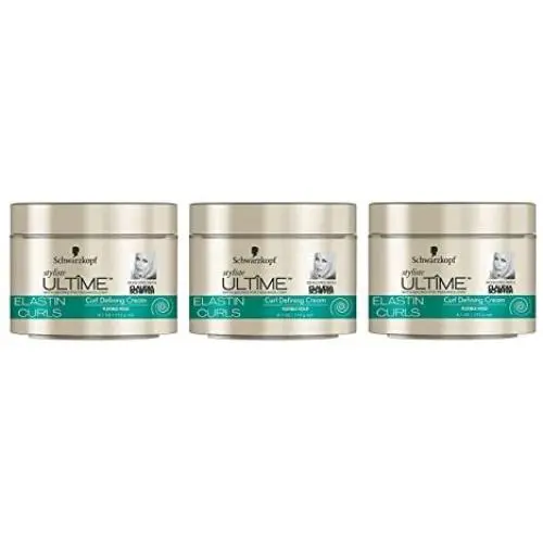 Schwarzkopf Styliste Ultime Elastin Curls Defining Cream 6.1 oz (Pack of 3) Schwarzkopf Styliste Ultime Elastin Curls Defining Cream 6.1 oz (Pack of 3)