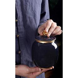 HHXQXB Storage Container for Ceramic Food, Spice Jug Tea, Coffee, Spice, Sugar, Salt and More Mat Coating, WearCO2 and Preserves The Freshness of Food (White)